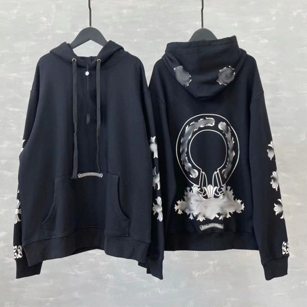 luxury men's fashion sweatshirts classic ch brand hoodie hooded designer horseshoe sanskrit loose zipper jacket pullover coat women sw, Black
luxury men's fashion sweatshirts classic ch brand hoodie hooded designer horseshoe sanskrit loose zipper jacket pullover coat women sw, Black