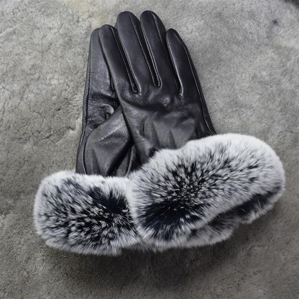 female winter leather gloves with plush touch screen rex rabbit fur mouth korean version cycling cold proof and warm sheepskin split fi179s, Blue;gray
female winter leather gloves with plush touch screen rex rabbit fur mouth korean version cycling cold proof and warm sheepskin split fi179s, Blue;gray