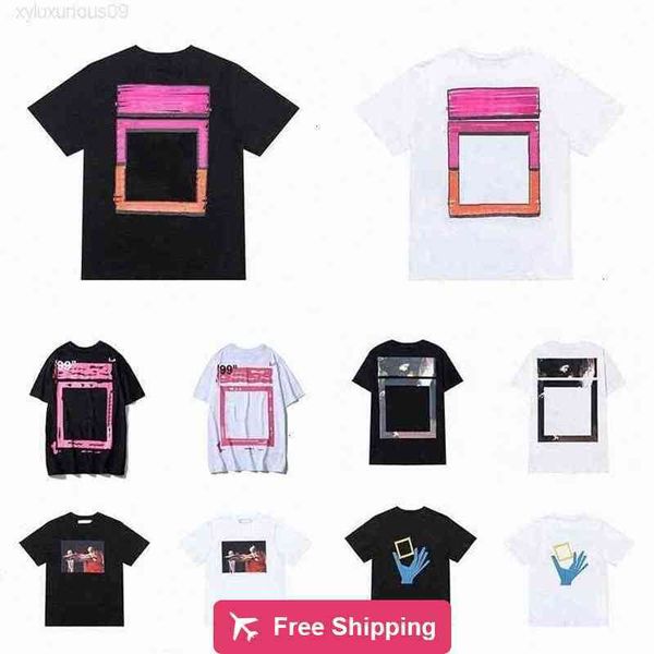 t shirt men's t-shirts summer mens womens designers t shirts loose tees offs fa, White;black
t shirt men's t-shirts summer mens womens designers t shirts loose tees offs fa, White;black