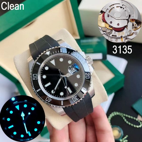 9 types clean factory luxury mens watch v11 116610l black ceramic bezel rubber strap sub eta3135&3235 mechanical watches 904l sapphire water, Slivery;brown
9 types clean factory luxury mens watch v11 116610l black ceramic bezel rubber strap sub eta3135&3235 mechanical watches 904l sapphire water, Slivery;brown
