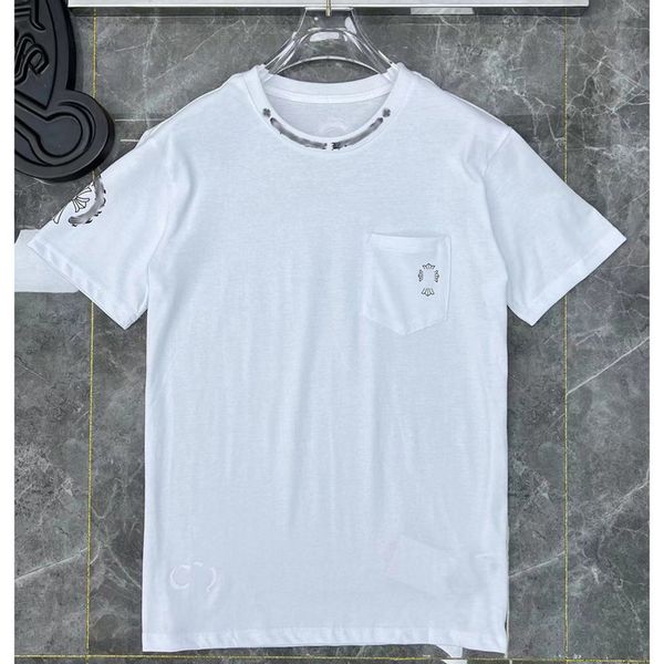 mens brand summer t shirts horseshoe flower tees ch man cross t-shirts women shirt sanskrit letter designer fashion tshirts luxury boy hip, White;black 
mens brand summer t shirts horseshoe flower tees ch man cross t-shirts women shirt sanskrit letter designer fashion tshirts luxury boy hip, White;black