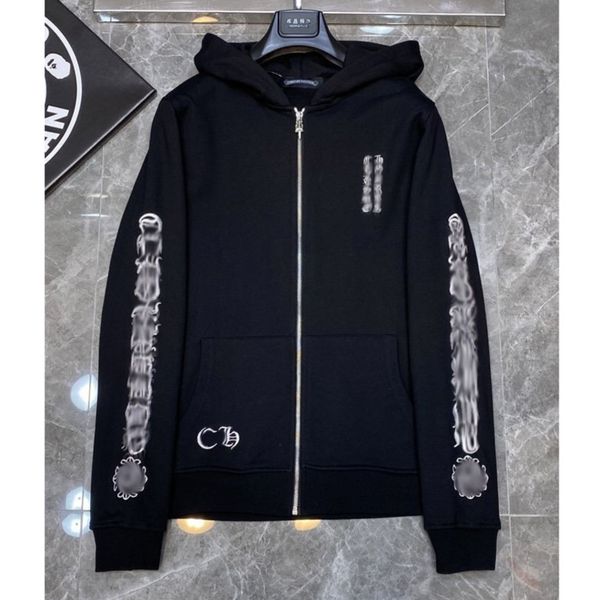 fashion men's luxury sweatshirts classic ch brand hoodie loose zipper jacket pullover hooded designer horseshoe sanskrit coat women sw, Black
fashion men's luxury sweatshirts classic ch brand hoodie loose zipper jacket pullover hooded designer horseshoe sanskrit coat women sw, Black