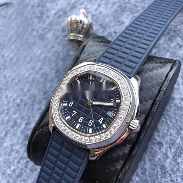new 35.2mm 5067a-025 watch blue dial swiss quartz watch silver case diamond bezel blue rubber fashion lady watches, Slivery;brown
new 35.2mm 5067a-025 watch blue dial swiss quartz watch silver case diamond bezel blue rubber fashion lady watches, Slivery;brown