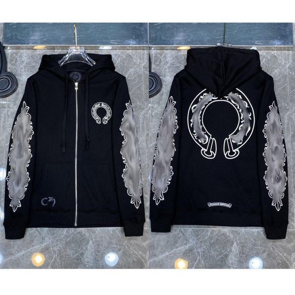 classic men's luxury jackets fashion sweatshirts zipper hoodies women men pullover hooded designer horseshoe sanskrit sweater loose jac, Black;brown
classic men's luxury jackets fashion sweatshirts zipper hoodies women men pullover hooded designer horseshoe sanskrit sweater loose jac, Black;brown