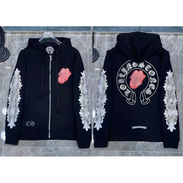 men's luxury classic jackets fashion sweatshirts brand ch zipper hoodies women men pullover hooded horseshoe sanskrit sweater loose ja, Black;brown
men's luxury classic jackets fashion sweatshirts brand ch zipper hoodies women men pullover hooded horseshoe sanskrit sweater loose ja, Black;brown