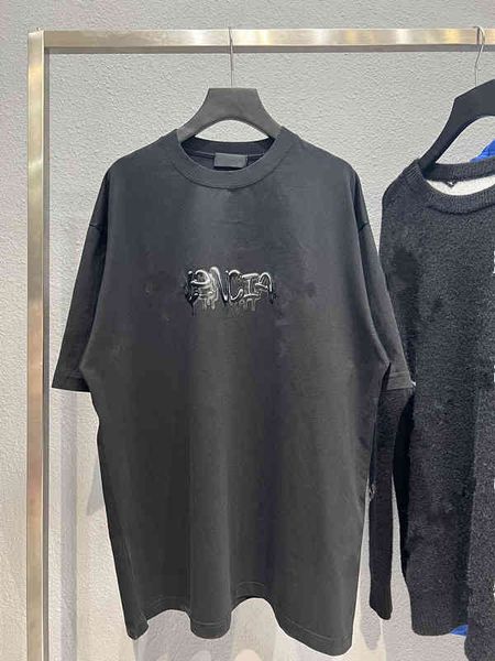 men's hoodies sweatshirts ins spring and summer genuine graffiti english alphabet printing couple paris casual short sleeve t-shirt, Black
men's hoodies sweatshirts ins spring and summer genuine graffiti english alphabet printing couple paris casual short sleeve t-shirt, Black