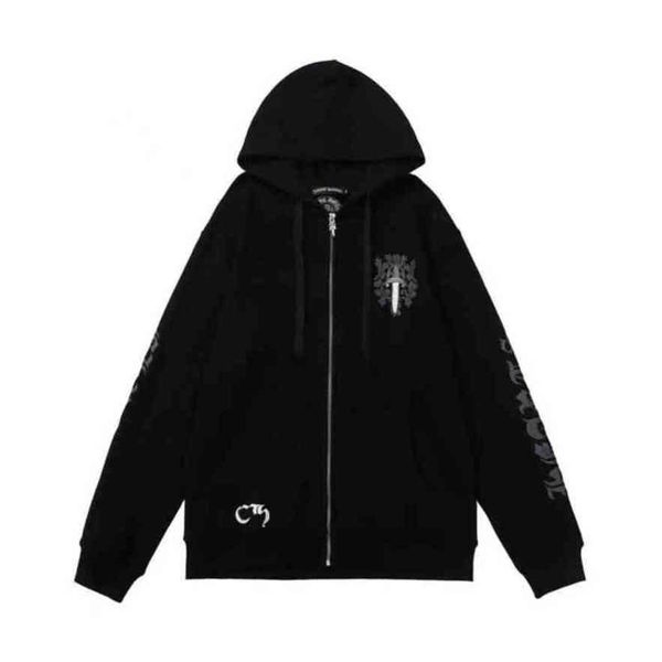 luxury classic men's sweatshirts ch fashion hoodies men woman designer horseshoe sanskrit cross pullover hooded zipper sweater loose ja, Black
luxury classic men's sweatshirts ch fashion hoodies men woman designer horseshoe sanskrit cross pullover hooded zipper sweater loose ja, Black