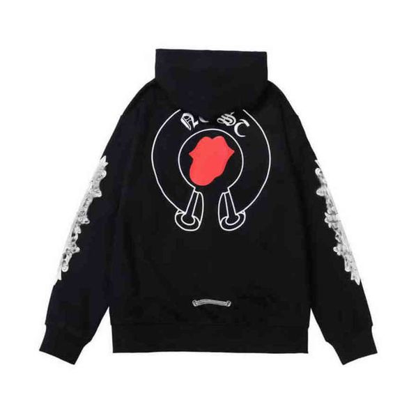 fashion luxury men's sweatshirts classic ch zipper hoodies women men loose pullover hooded designer horseshoe sanskrit hoodie sweater j, Black
fashion luxury men's sweatshirts classic ch zipper hoodies women men loose pullover hooded designer horseshoe sanskrit hoodie sweater j, Black