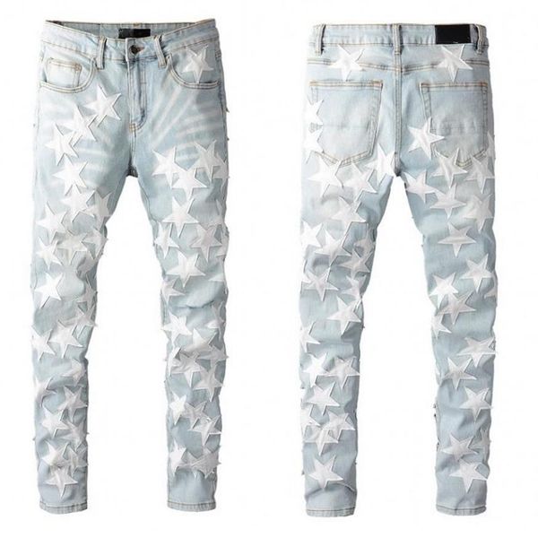 men distressed ripped biker jeans slim fit motorcycle denim for fashion hip hop mens jean good quality335g, Blue
men distressed ripped biker jeans slim fit motorcycle denim for fashion hip hop mens jean good quality335g, Blue