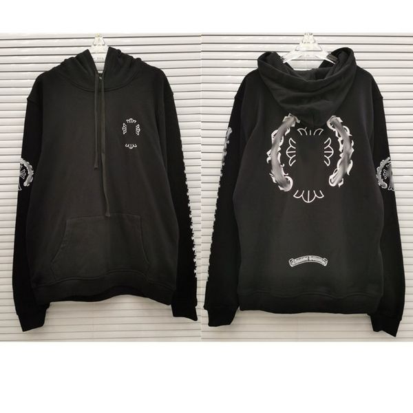 luxury men's classic jackets fashion sweatshirts ch zipper hoodies women men pullover hooded designer horseshoe sanskrit sweater loose, Black;brown
luxury men's classic jackets fashion sweatshirts ch zipper hoodies women men pullover hooded designer horseshoe sanskrit sweater loose, Black;brown