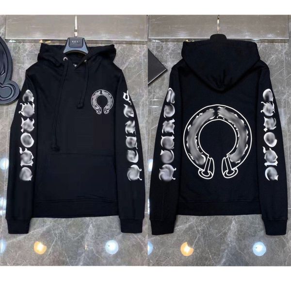 luxury classic men's sweatshirts ch brand fashion hoodies men woman designer horseshoe cross pullover hooded zipper sweater loose jacke, Black
luxury classic men's sweatshirts ch brand fashion hoodies men woman designer horseshoe cross pullover hooded zipper sweater loose jacke, Black