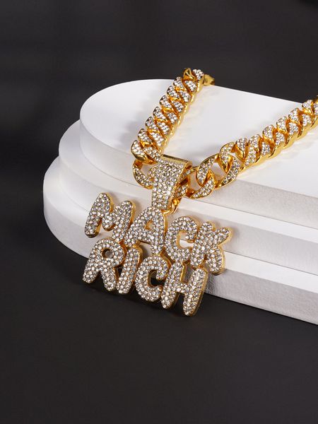 pendant necklaces pendants graduated tennis jewelry fashion zircon cross necklace hip hop gold chain for men women drop delivery burna boy, Black
pendant necklaces pendants graduated tennis jewelry fashion zircon cross necklace hip hop gold chain for men women drop delivery burna boy, Black