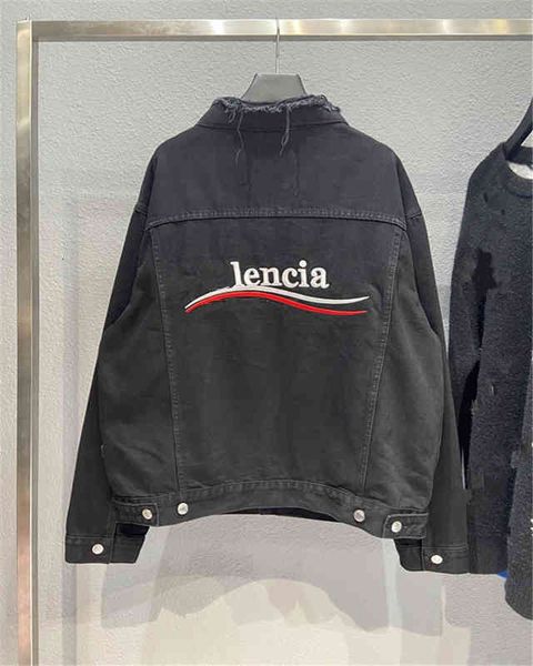 men's jackets wave coke denim jacket autumn winter brand men's women's same paris washing wearing, Black;brown
men's jackets wave coke denim jacket autumn winter brand men's women's same paris washing wearing, Black;brown