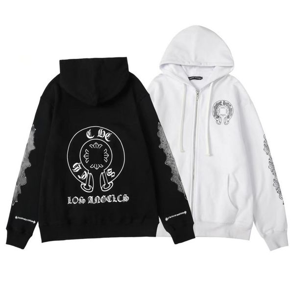 luxury men's classic jackets fashion sweatshirts brand ch zipper hoodies women men pullover hooded designer horseshoe sweater loose ja, Black;brown
luxury men's classic jackets fashion sweatshirts brand ch zipper hoodies women men pullover hooded designer horseshoe sweater loose ja, Black;brown