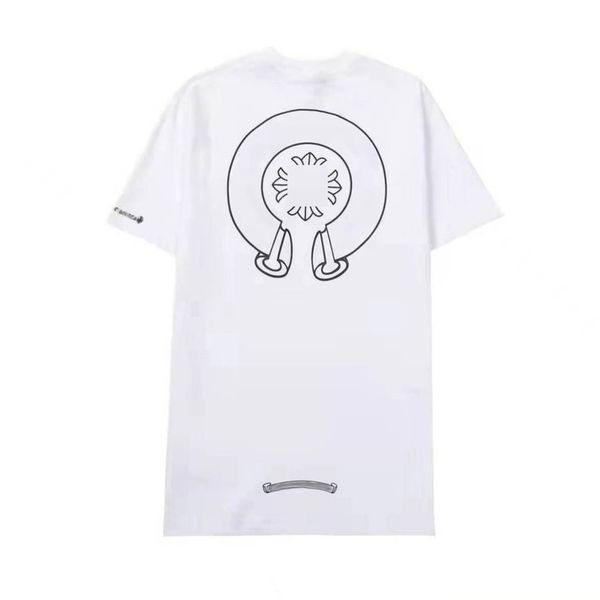 men's ch luxury t shirts brand man t-shirt summer women cross sanskrit tees letter designer tshirts classic boy loose round neck shirt, White;black
men's ch luxury t shirts brand man t-shirt summer women cross sanskrit tees letter designer tshirts classic boy loose round neck shirt, White;black