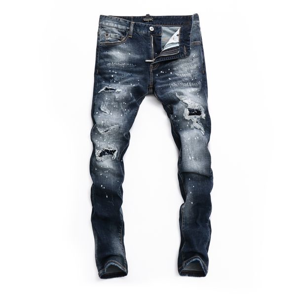 dsq phantom turtle men's jeans mens italian designer jeans skinny ripped cool guy causal hole denim fashion brand fit jeans men washed, Blue
dsq phantom turtle men's jeans mens italian designer jeans skinny ripped cool guy causal hole denim fashion brand fit jeans men washed, Blue