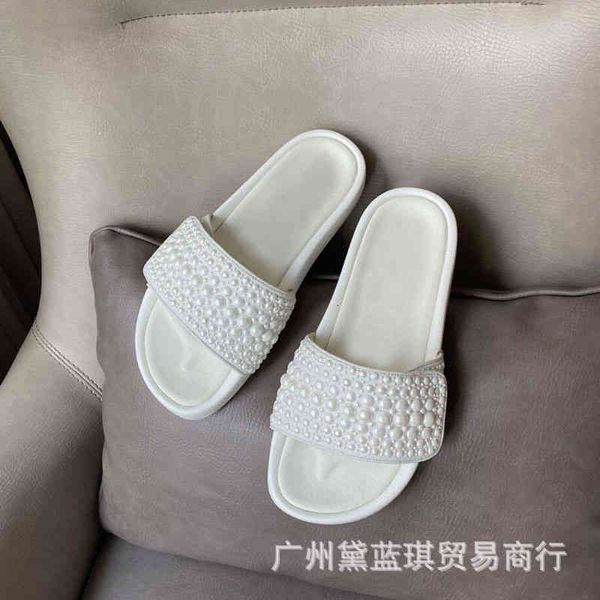 summer canvas slippers pearl beads ins lazy people wear thick soled open toe slippers women's shoes 2pg4 yz5b, Black
summer canvas slippers pearl beads ins lazy people wear thick soled open toe slippers women's shoes 2pg4 yz5b, Black