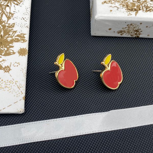 stainless steel hip hop charms apple stud earrings 18k gold rose earrings women party wedding fashion jewelry, Golden
stainless steel hip hop charms apple stud earrings 18k gold rose earrings women party wedding fashion jewelry, Golden