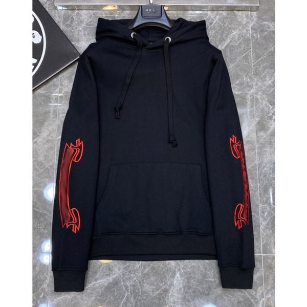 fashion men's luxury sweatshirts classic ch brand hoodie hooded designer horseshoe sanskrit loose zipper jacket pullover coat women sw, Black
fashion men's luxury sweatshirts classic ch brand hoodie hooded designer horseshoe sanskrit loose zipper jacket pullover coat women sw, Black