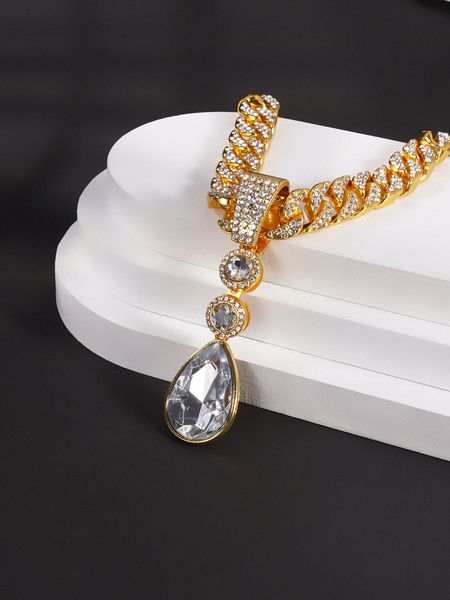 graduated tennis ted new gold silver miami cuban link chain mens necklaces hip hopchain jewelry pearl pendants, Black
graduated tennis ted new gold silver miami cuban link chain mens necklaces hip hopchain jewelry pearl pendants, Black