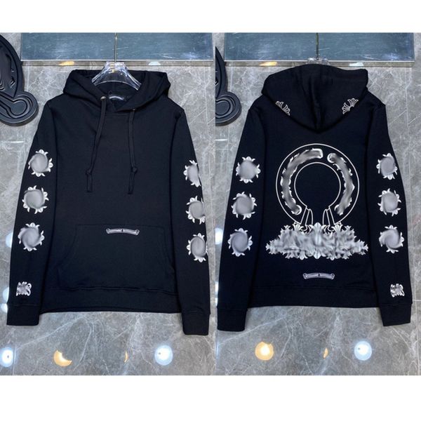 fashion men's luxury sweatshirts classic brand ch zipper hoodies women men pullover hooded designer horseshoe sanskrit hoodie sweater j, Black
fashion men's luxury sweatshirts classic brand ch zipper hoodies women men pullover hooded designer horseshoe sanskrit hoodie sweater j, Black
