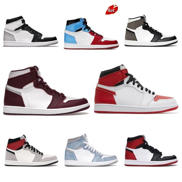 2023 boots new 1 1s high basketball shoes mens women pine green smoke grey bred patent atmosphere hyper royal banned dark mocha stage haze h, Black
2023 boots new 1 1s high basketball shoes mens women pine green smoke grey bred patent atmosphere hyper royal banned dark mocha stage haze h, Black