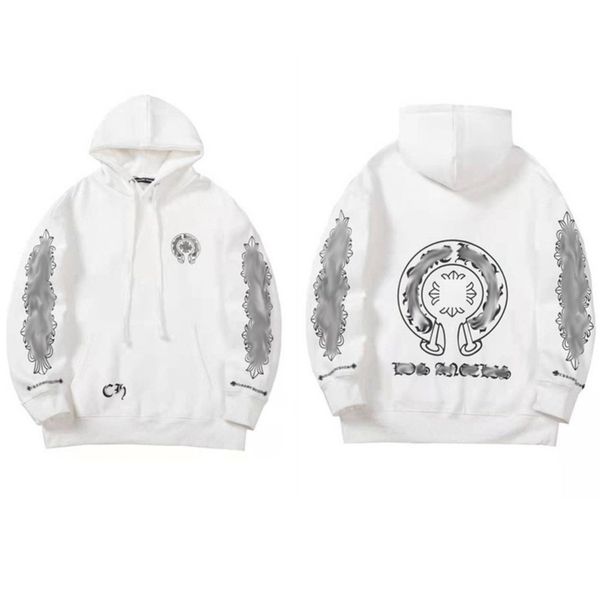 men's luxury classic sweatshirts brand ch designer hoodie fashion men women horseshoe sanskrit loose zipper jacket pullover hooded coa, Black
men's luxury classic sweatshirts brand ch designer hoodie fashion men women horseshoe sanskrit loose zipper jacket pullover hooded coa, Black