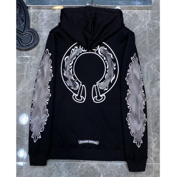 luxury classic men's jackets fashion sweatshirts ch zipper hoodies women men pullover hooded designer horseshoe sanskrit sweater loose, Black;brown
luxury classic men's jackets fashion sweatshirts ch zipper hoodies women men pullover hooded designer horseshoe sanskrit sweater loose, Black;brown