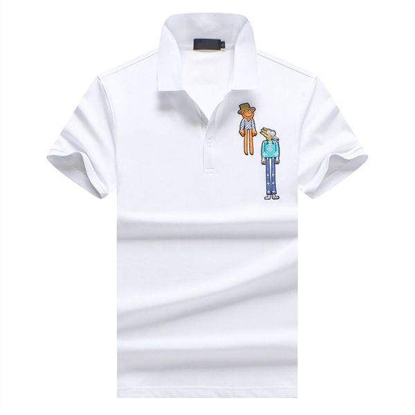 designer men's polo t shirt shirts short sleeve fashion casual mens t-shirt polos tee hc35, White;black
designer men's polo t shirt shirts short sleeve fashion casual mens t-shirt polos tee hc35, White;black
