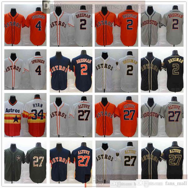 2021 season baseball jerseys stitched 27 jose 2 alex altuve bregman 4 george 34 nolan springer ryan gold white black orange gray jersey, Blue;black
2021 season baseball jerseys stitched 27 jose 2 alex altuve bregman 4 george 34 nolan springer ryan gold white black orange gray jersey, Blue;black