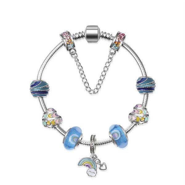 925 silver rainbow pendant fit for european bracelets charm beads bangle valentines and christmas gift diy jewelry accessories250i, Golden;silver
925 silver rainbow pendant fit for european bracelets charm beads bangle valentines and christmas gift diy jewelry accessories250i, Golden;silver