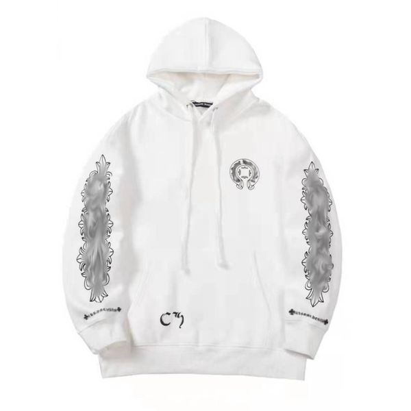 classic luxury men's sweatshirts ch designer hoodie fashion men women horseshoe sanskrit loose zipper jacket pullover hooded coat swea, Black
classic luxury men's sweatshirts ch designer hoodie fashion men women horseshoe sanskrit loose zipper jacket pullover hooded coat swea, Black