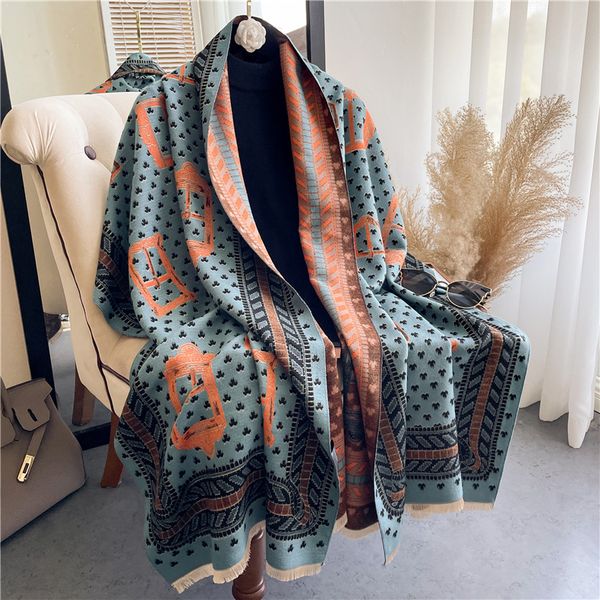 scarves animal print winter cashmere scarf women thick warm shawls wraps female designer horse pashmina blanket cape 180x65cm, Blue;gray
scarves animal print winter cashmere scarf women thick warm shawls wraps female designer horse pashmina blanket cape 180x65cm, Blue;gray