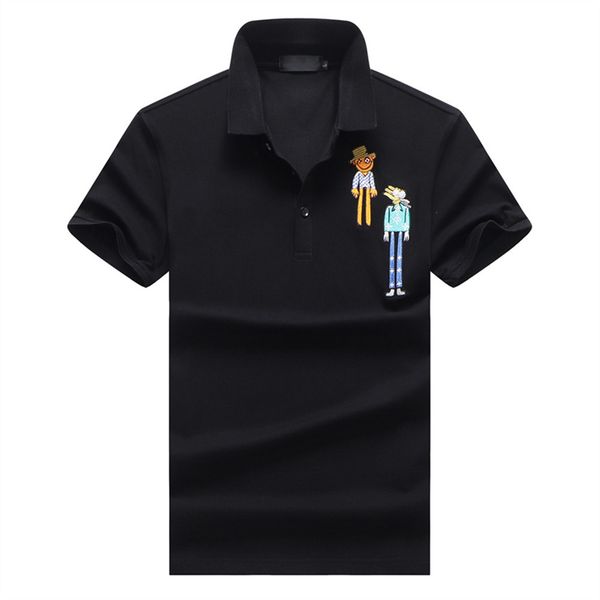 designer men's polo t shirt shirts short sleeve fashion casual mens t-shirt polos tee hc36, White;black
designer men's polo t shirt shirts short sleeve fashion casual mens t-shirt polos tee hc36, White;black