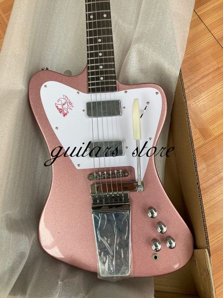 custom shop 1965 non-reverse electric guitar fire bird v w/ vibrola chrome hardware pink
custom shop 1965 non-reverse electric guitar fire bird v w/ vibrola chrome hardware pink