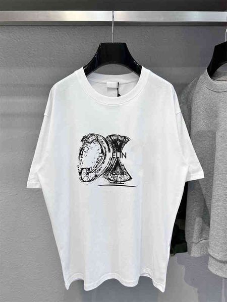 men's hoodies sweatshirts summer mechanical gear pattern letter print ins couple casual t-shirt short sleeve tee, Black
men's hoodies sweatshirts summer mechanical gear pattern letter print ins couple casual t-shirt short sleeve tee, Black