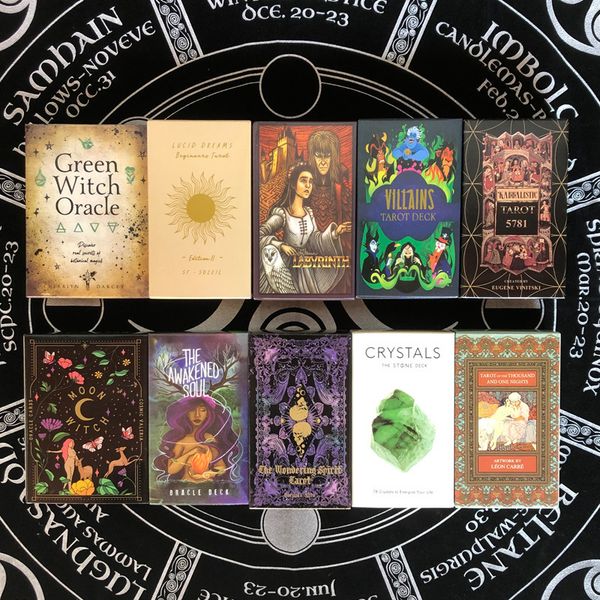 2022 new english game version of tarot cards board games oracle cards card 
2022 new english game version of tarot cards board games oracle cards card