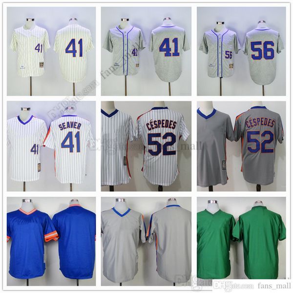 man mitchell and ness baseball jersey vintage 41 tom seaver jersey 52 yoenis cespedes 56 tug mcgraw stitched breathable sport sale man, Blue;black
man mitchell and ness baseball jersey vintage 41 tom seaver jersey 52 yoenis cespedes 56 tug mcgraw stitched breathable sport sale man, Blue;black