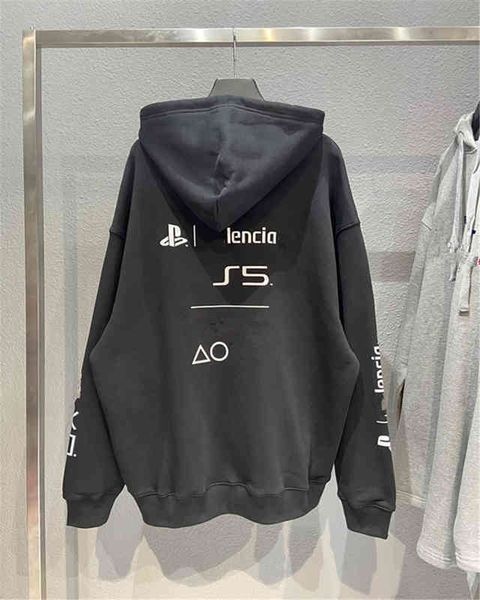 men's hoodies sweatshirts correct fw autumn and winter joint front back ps5 print ins men's women's hoodie sweater, Black
men's hoodies sweatshirts correct fw autumn and winter joint front back ps5 print ins men's women's hoodie sweater, Black
