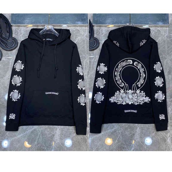 luxury fashion sweatshirts classic ch brand hoodie hooded designer horseshoe sanskrit loose zipper jacket pullover coat 0fjv, Black
luxury fashion sweatshirts classic ch brand hoodie hooded designer horseshoe sanskrit loose zipper jacket pullover coat 0fjv, Black