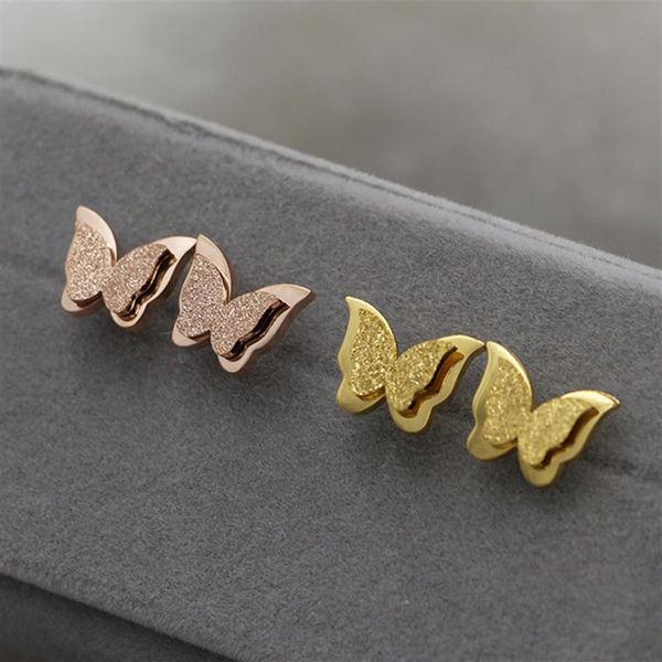 316l stainless steel butterfly stud earrings for women couples fine jewlery whole328z, Golden;silver
316l stainless steel butterfly stud earrings for women couples fine jewlery whole328z, Golden;silver