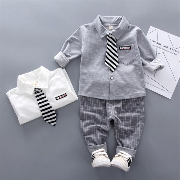 boys clothing sets 2020 spring autumn baby boy cotton long-sleeve tie shirt pants 2pcs outfits kids clothes gentleman suit 1-4y312i, White
boys clothing sets 2020 spring autumn baby boy cotton long-sleeve tie shirt pants 2pcs outfits kids clothes gentleman suit 1-4y312i, White