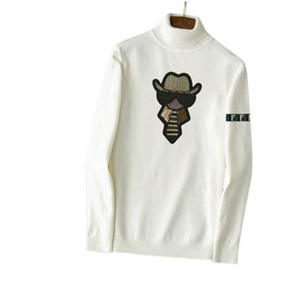 brand designers design fashionable men's sweaters leisure long classic luxury plaid pullover a variety of styles and women's loose, White;black
brand designers design fashionable men's sweaters leisure long classic luxury plaid pullover a variety of styles and women's loose, White;black