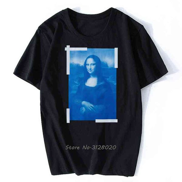 mona lisa printed men's t shirt casual street wear luxury fashion cotton harajuku, White;black
mona lisa printed men's t shirt casual street wear luxury fashion cotton harajuku, White;black