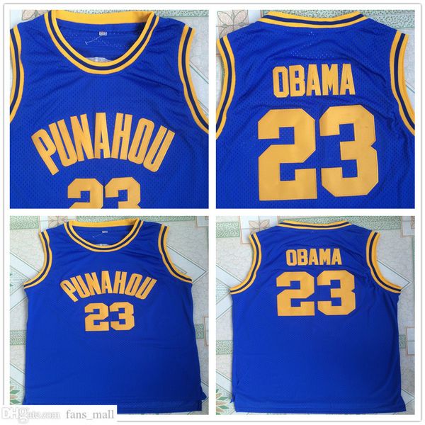 stitched ncaa mens vintage basketball jerseys college 23 barack obama punahou high school jersey blue white shirts s-2xl for man, Black
stitched ncaa mens vintage basketball jerseys college 23 barack obama punahou high school jersey blue white shirts s-2xl for man, Black