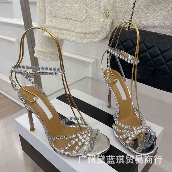 summer tpu sandals film round head open toe fairy style high-heeled sandals crystal shoes wedding gift l16p 2l44, Black
summer tpu sandals film round head open toe fairy style high-heeled sandals crystal shoes wedding gift l16p 2l44, Black