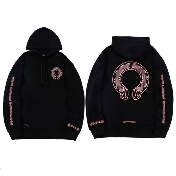 men's fleece fashion luxury sweatshirts classic brand ch zipper hoodies women men pullover hooded designer horseshoe sanskrit hoodie sw, Black
men's fleece fashion luxury sweatshirts classic brand ch zipper hoodies women men pullover hooded designer horseshoe sanskrit hoodie sw, Black