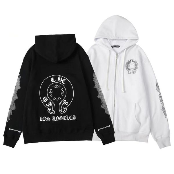 fashion men's luxury sweatshirts classic zipper hoodies women men loose pullover hooded designer horseshoe sanskrit hoodie sweater jack, Black
fashion men's luxury sweatshirts classic zipper hoodies women men loose pullover hooded designer horseshoe sanskrit hoodie sweater jack, Black