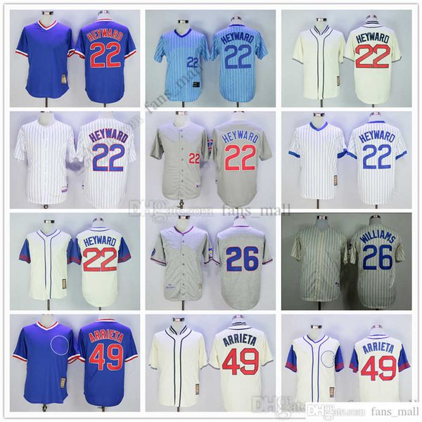 man mitchell and ness baseball jersey vintage 22 jason heyward 49 jake arrieta 26 billy williams jersey stitched breathable sport sale retro, Blue;black
man mitchell and ness baseball jersey vintage 22 jason heyward 49 jake arrieta 26 billy williams jersey stitched breathable sport sale retro, Blue;black