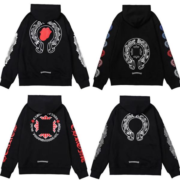 fashion luxury men's sweatshirts classic brand ch zipper hoodies women men pullover hooded designer horseshoe sanskrit hoodie sweater j, Black
fashion luxury men's sweatshirts classic brand ch zipper hoodies women men pullover hooded designer horseshoe sanskrit hoodie sweater j, Black